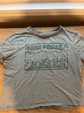 GAP Shrunken T Tee - Sage Green